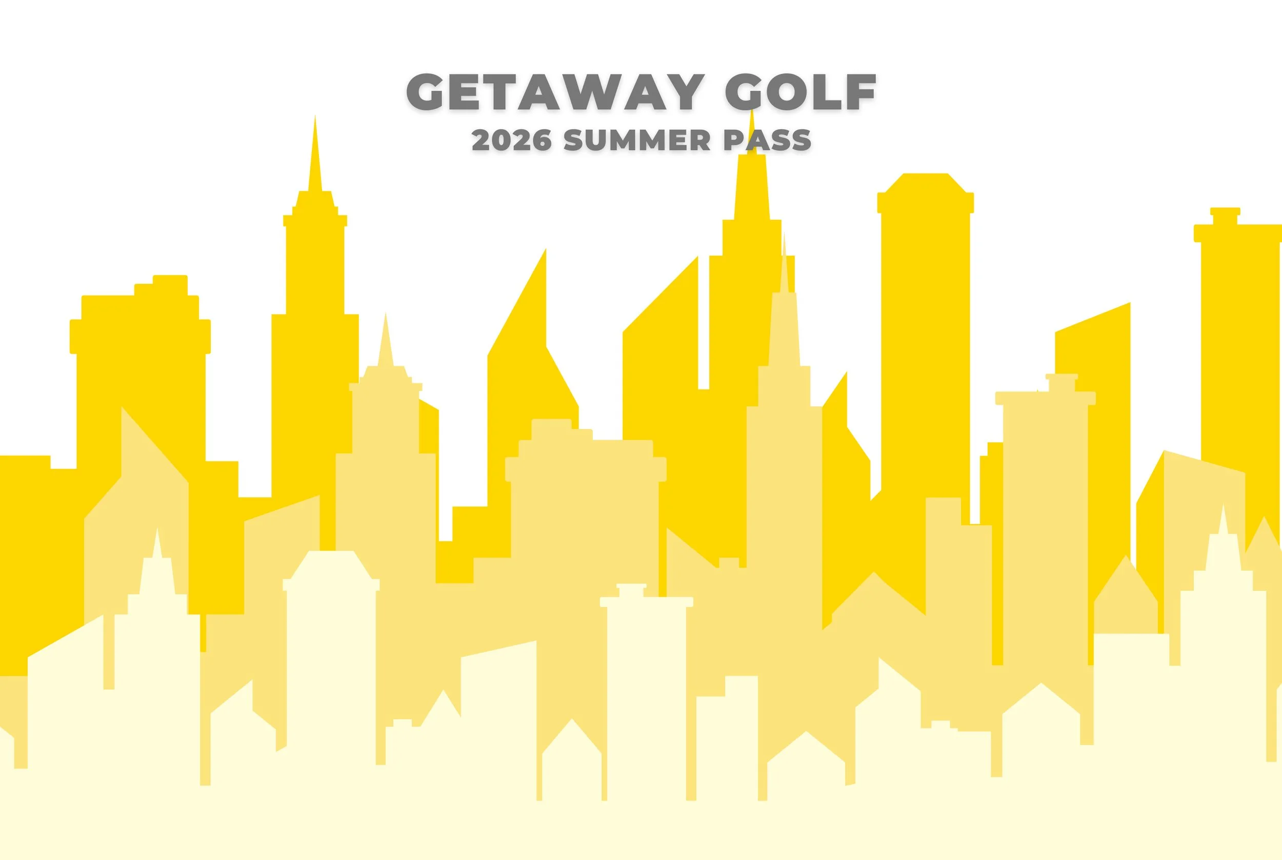 Passes (Unlimited Golf) — Getaway Golf